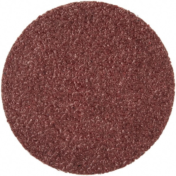 Merit Abrasives 69957399754 Quick-Change Disc: Power-Lock Type 1, 1" Disc Dia, 80 Grit, Aluminum Oxide, Coated Image