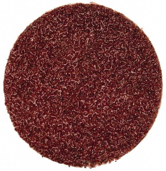 Merit Abrasives 69957399753 Quick-Change Disc: Power-Lock Type 1, 1" Disc Dia, 60 Grit, Aluminum Oxide, Coated 