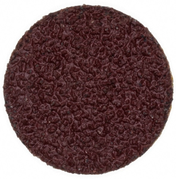 Merit Abrasives 69957399740 Quick-Change Disc: Power-Lock Type 1, 3/4" Disc Dia, 50 Grit, Aluminum Oxide, Coated 