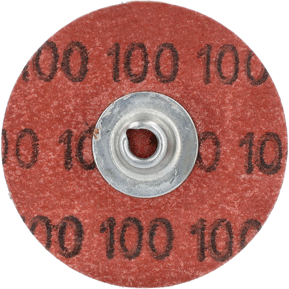 Merit Abrasives QuickChange Disc Type S, 2" Dia, 100 Grit, Aluminum Oxide, Coated MSC Direct