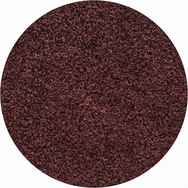 Merit Abrasives 69957399629 Quick-Change Disc: Power-Lock Type 2, 1-1/2" Disc Dia, 60 Grit, Aluminum Oxide, Coated Image