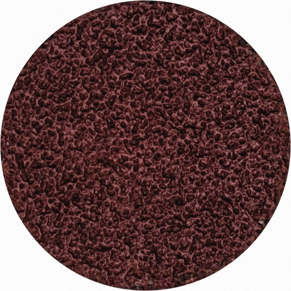 Merit Abrasives 69957399627 Quick-Change Disc: Power-Lock Type 2, 1-1/2" Disc Dia, 40 Grit, Aluminum Oxide, Coated Image