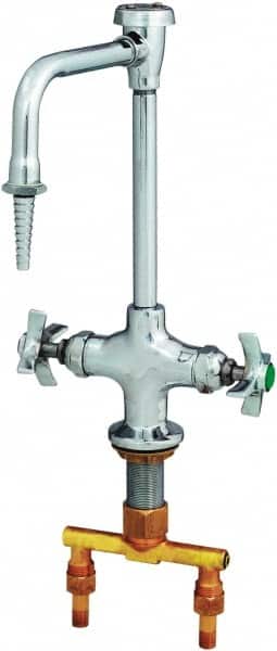 T&S Brass BL-5700-08 Standard with Hose Thread, 2 Way Design, Deck Mount, Laboratory Faucet 