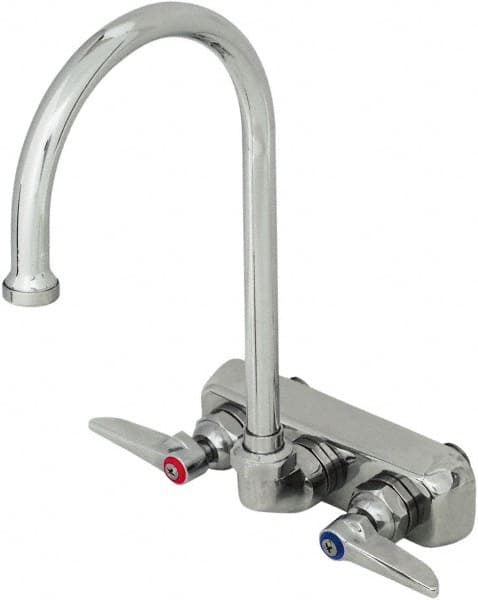 T&S Brass B-1146 Standard, 2 Way Design, Wall Mount, Workboard Wall Mount Faucet 