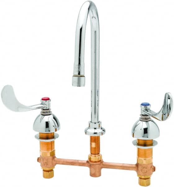 T&S Brass B-2867-04 Faucet Mount, Deck Mount Faucet without Spray 