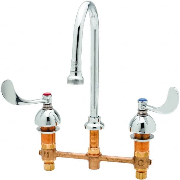 T&S Brass B-2865-04 Faucet Mount, Deck Mount Faucet without Spray 