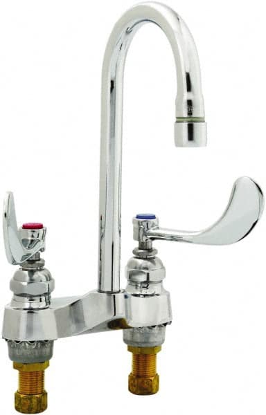 T&S Brass B-0892-01 Faucet Mount, Deck Mount Faucet without Spray 