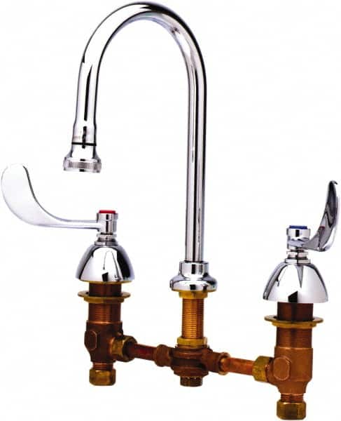 T&S Brass B-0865-04 Faucet Mount, Deck Mount Faucet without Spray 