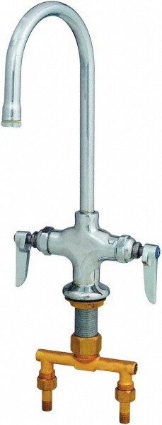 Faucet Mount, Deck Mounted Single Hole Faucet without Spray