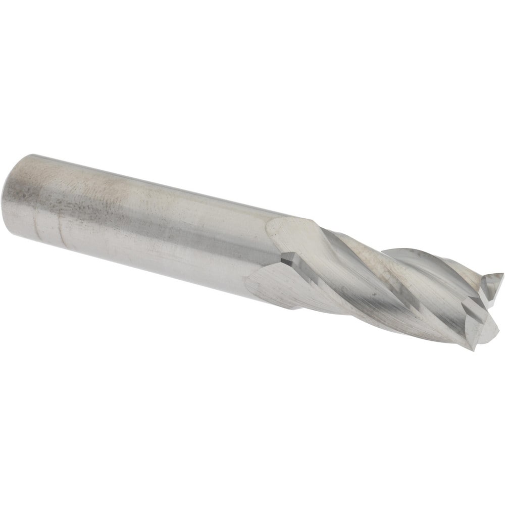 SGS 30157 Square End Mill: 29/64 Dia, 1 LOC, 1/2 Shank Dia, 3 OAL, 4 Flutes, Solid Carbide Image