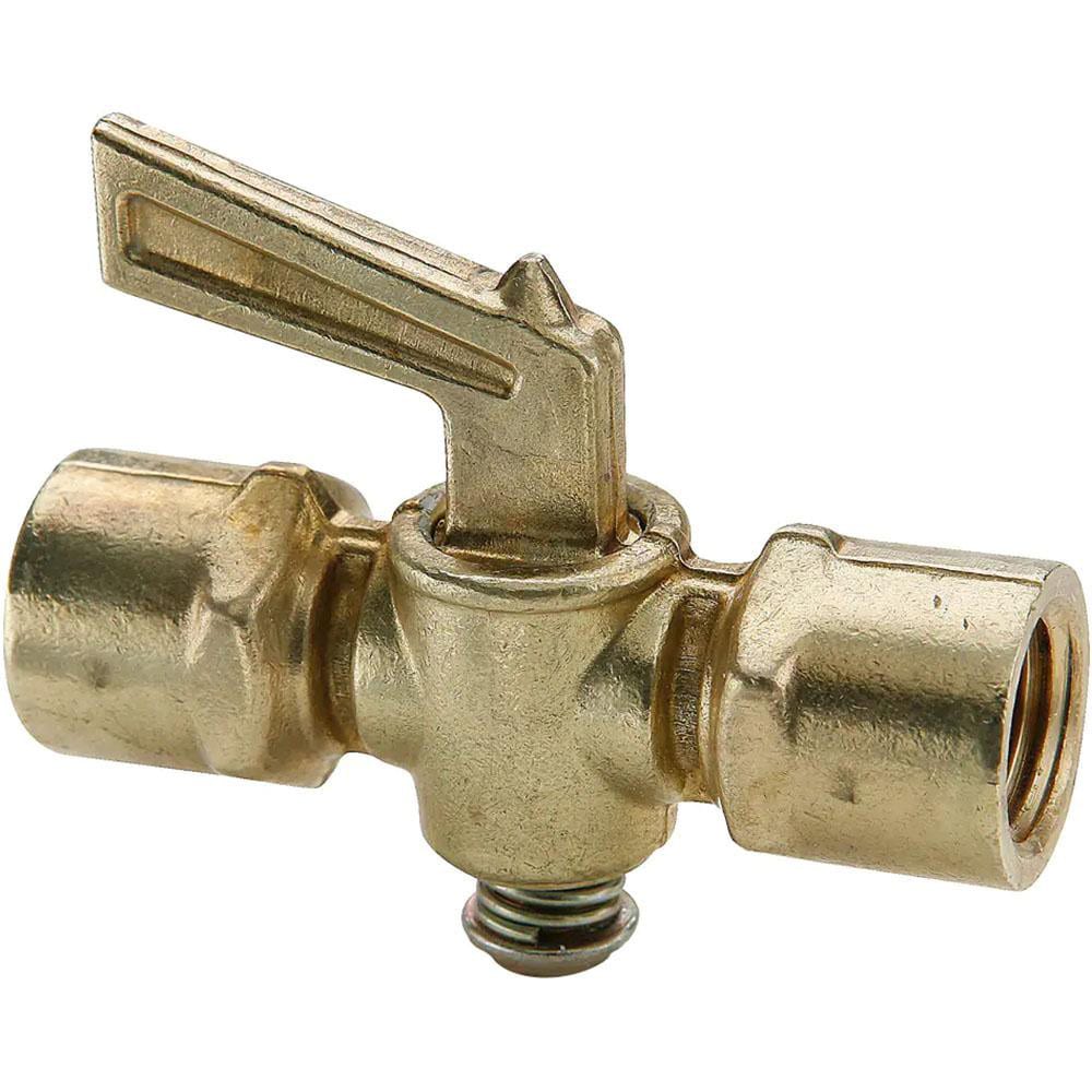 Parker V403P-4-4 1/4" Pipe, Female Pipe to Female Pipe Drain Cock & Shutoff Valve Image