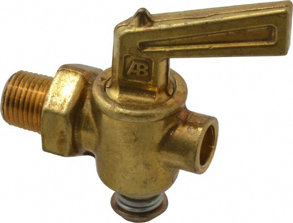 Parker DC601-2 1/8" Pipe, Male Pipe Drain Cock & Shutoff Valve Image