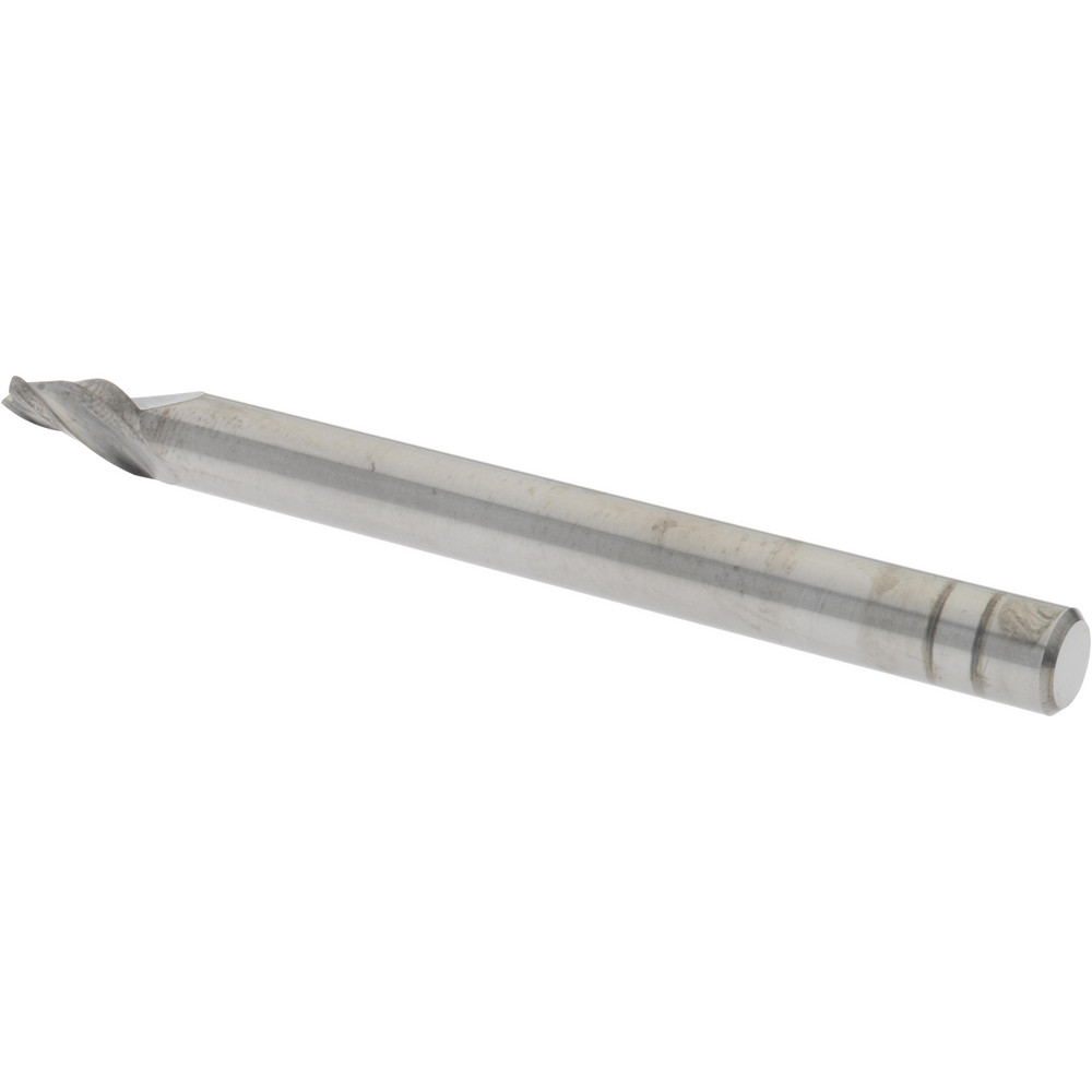 SGS Tapered End Mill 10 deg Angle per Side, 3/32" Small Dia, 1/2