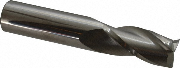 SGS 30571 Square End Mill: 3/4 Dia, 1-1/2 LOC, 3/4 Shank Dia, 4 OAL, 3 Flutes, Solid Carbide Image