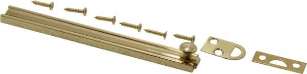 Don-Jo SB-6-605 6" Long, 1/2" Wide Brass Slide Bolt 