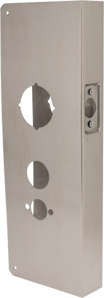 5" Wide x 15" High, Stainless Steel, Door Reinforcer