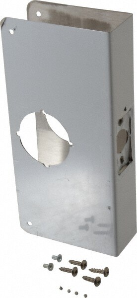 4-1/4" Wide x 9" High, Stainless Steel, Door Reinforcer