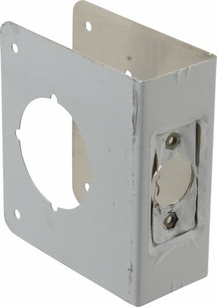 4" Wide x 4-1/2" High, Stainless Steel, Door Reinforcer