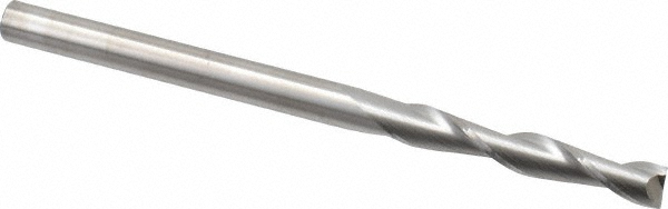 SGS 33323 Square End Mill: 1/4 Dia, 1-1/2 LOC, 1/4 Shank Dia, 4 OAL, 2 Flutes, Solid Carbide Image