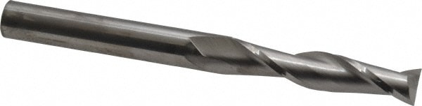 SGS 33327 Square End Mill: 3/8 Dia, 1-3/4 LOC, 3/8 Shank Dia, 4 OAL, 2 Flutes, Solid Carbide Image