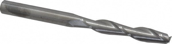 SGS 33331 Square End Mill: 1/2 Dia, 3 LOC, 1/2 Shank Dia, 6 OAL, 2 Flutes, Solid Carbide Image