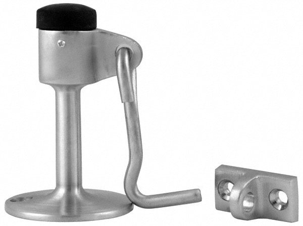 3-1/2" Projection Wall Door Stop with Hook