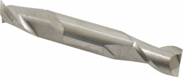 SGS 31535 Square End Mill: 3/8 Dia, 9/16 LOC, 3/8 Shank Dia, 2-1/2 OAL, 2 Flutes, Solid Carbide Image