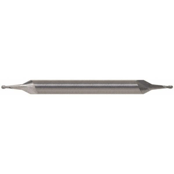 Hertel E5251024 Ball End Mill: 0.375" Dia, 0.5625" LOC, 2 Flute, Solid Carbide Image