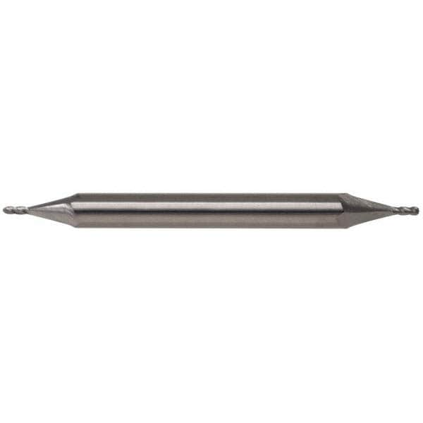 Hertel E599924426 Ball End Mill: 0.4375" Dia, 0.875" LOC, 4 Flute, Solid Carbide Image