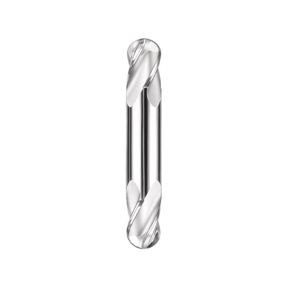 Ball End Mill: 0.1406" Dia, 0.3125" LOC, 4 Flute, Solid Carbide