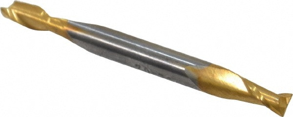 SGS 31557 Square End Mill: 5/32 Dia, 5/16 LOC, 3/16 Shank Dia, 2 OAL, 2 Flutes, Solid Carbide Image