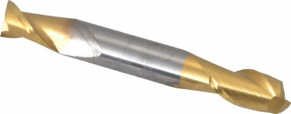 SGS 31573 Square End Mill: 5/16 Dia, 1/2 LOC, 5/16 Shank Dia, 2-1/2 OAL, 2 Flutes, Solid Carbide Image