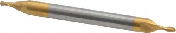 SGS 31544 Ball End Mill: 0.0469" Dia, 0.0938" LOC, 2 Flute, Solid Carbide Image