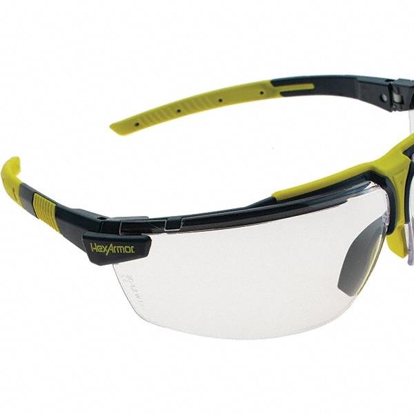 HexArmor Clear Lenses, Frameless Safety Glasses 32169401 MSC