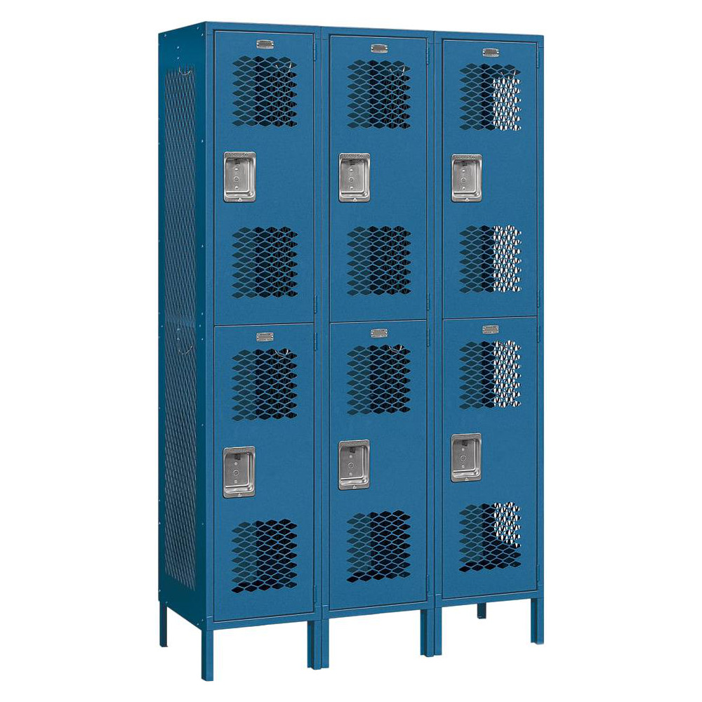 Hatcher Locker Salsbury Industries - 3-Wide Locker: 45