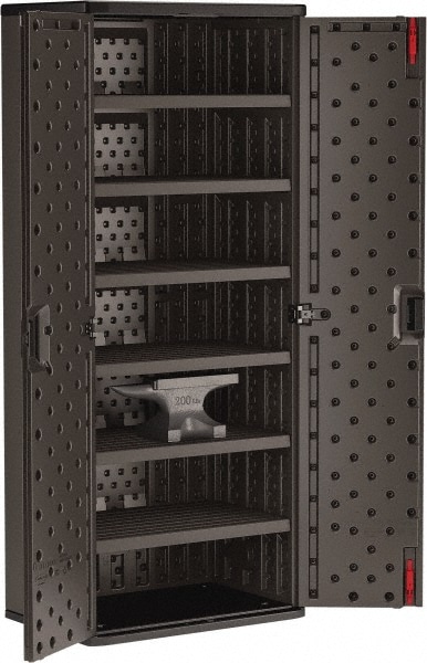 6 Shelf Locking Storage Cabinet 32181943 Msc 6 Shelf Locking Storage Cabinet