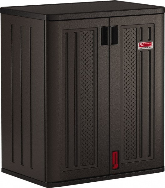 Locking Storage Cabinet: 30" Wide, 20-1/4" Deep, 36" High