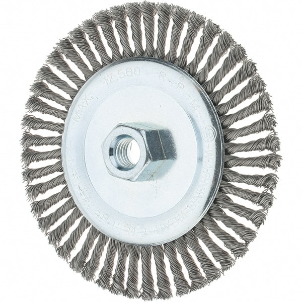 Tru-Maxx 88547 Wheel Brush: 6" Wheel Dia, Stringer Bead Image