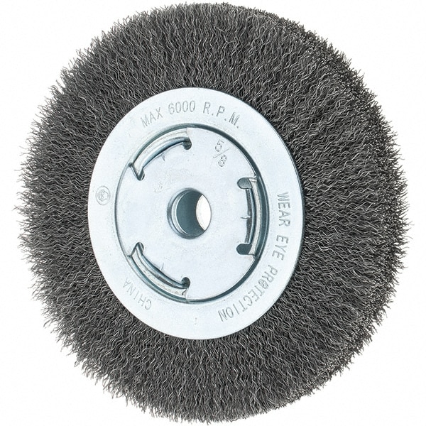 Tru-Maxx 88503 Wheel Brush: 6" Wheel Dia, Crimped Image