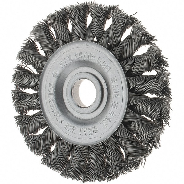 Tru-Maxx 88504 Wheel Brush: 3" Wheel Dia, Knotted Image