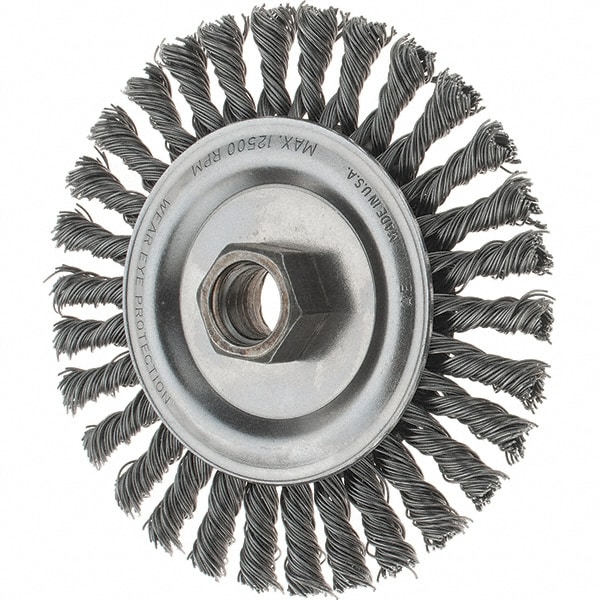 Tru-Maxx 88545 Wheel Brush: 4-1/2" Wheel Dia, Stringer Bead Image