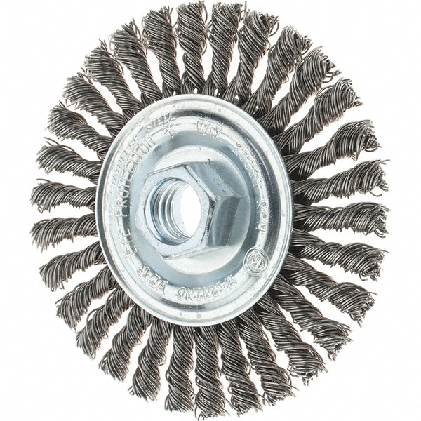 Tru-Maxx 88544 Wheel Brush: 4" Wheel Dia, Stringer Bead Image