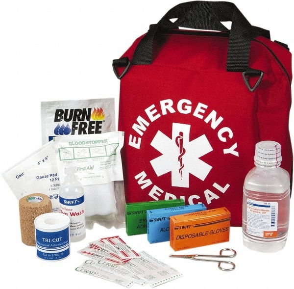 Multipurpose/Auto/Travel First Aid Kit: 28 Pc, for 25 People