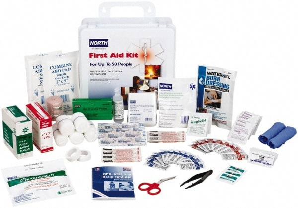 Multipurpose/Auto/Travel First Aid Kit: 196 Pc, for 50 People