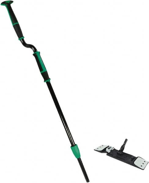 UNGER EFKT6 Deck Mops, Mopping Kits & Wall Washers; Type: Mopping Kit; Head Material: Plastic; Head Length (cm): 16 in; Head Length (Inch): 16; 16 in; Head Width (Inch): 6; 6 in; Head Width (cm): 6 in; Color: Black; Green; Head Length: 16 in; Head Width: 6 in; Connec 