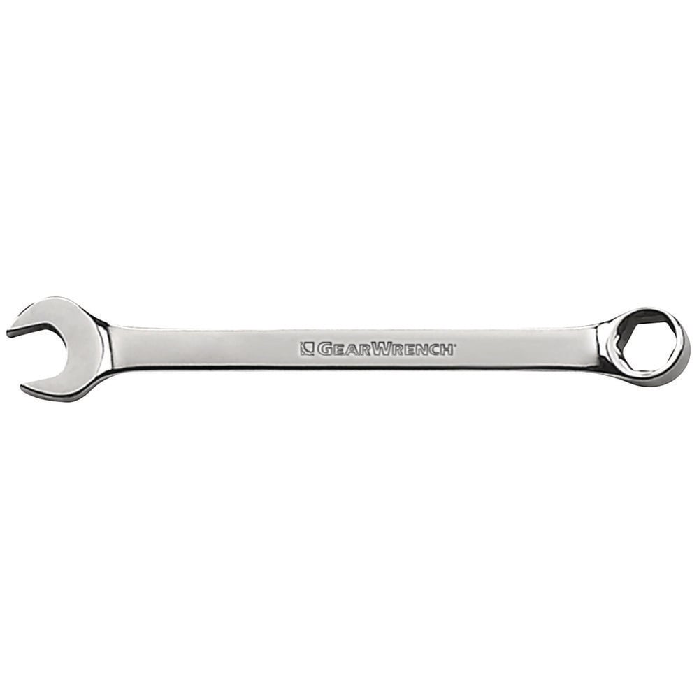 Combination Wrench: 7/8" Head Size, 15 deg Offset