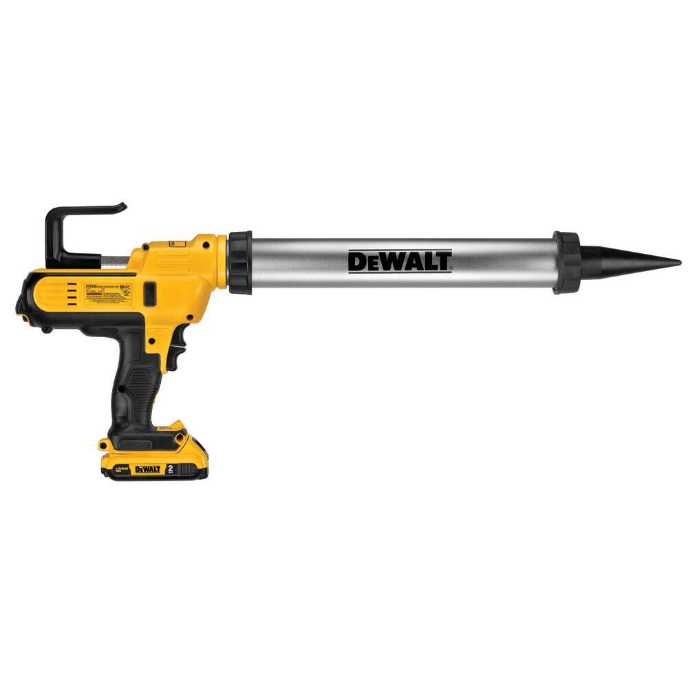 DeWALT Cordless Caulk & Adhesive Gun 29 oz, Full Barrel Frame MSC Industrial Supply Co.