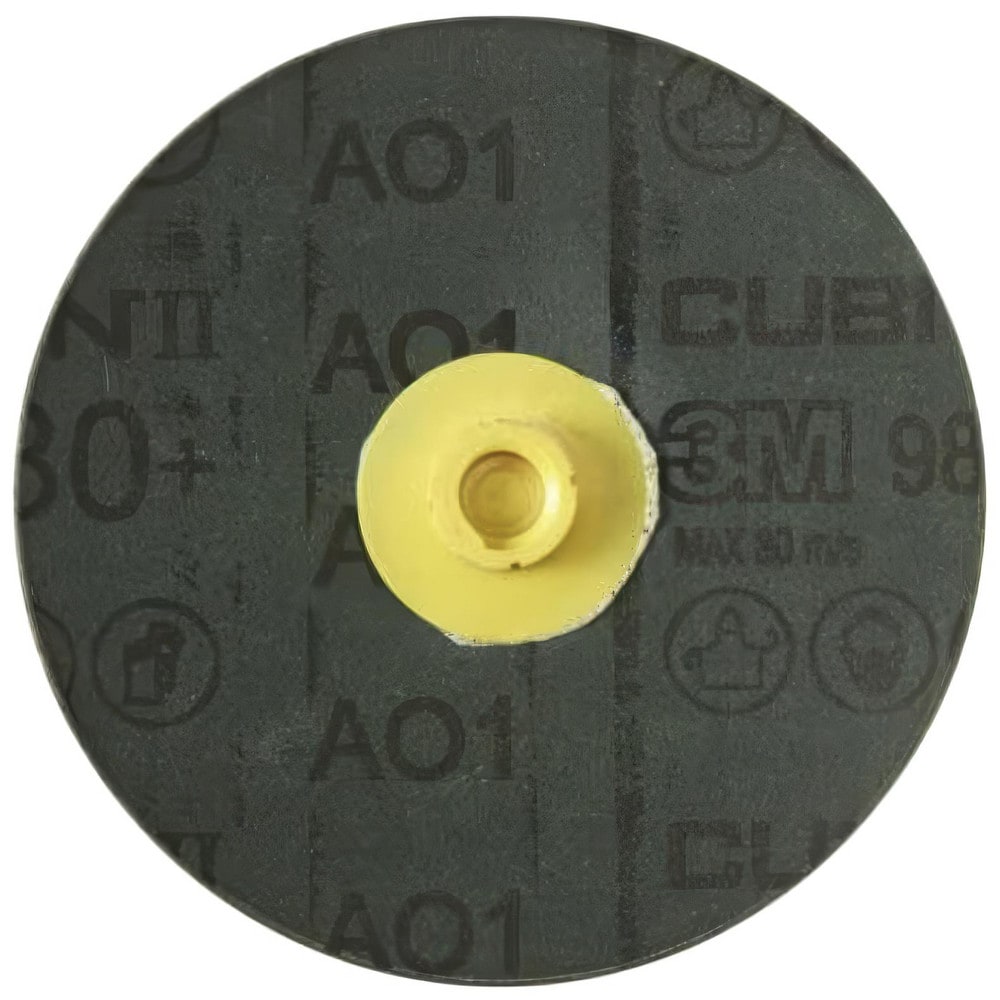Fiber Disc:  4" Disc Dia,  80 Grit,  Ceramic