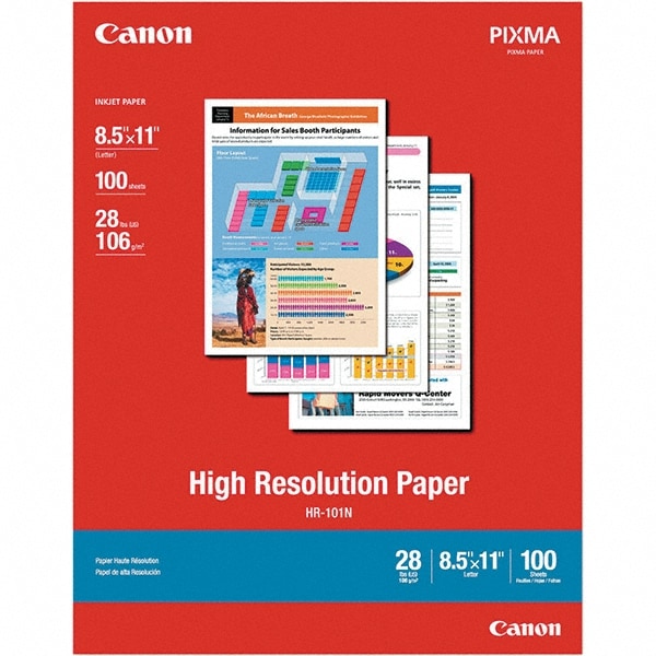 Canon - Canon® High Resolution Paper, Matte, 8-1/2 x 11, 28 lb., White ...