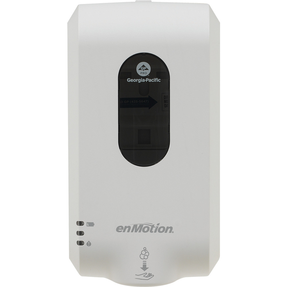 Enmotion Gen2 Automated Touchless Soap & Sanitizer Dispenser, White - Wall Mount, Plastic, White, ADA Compliant